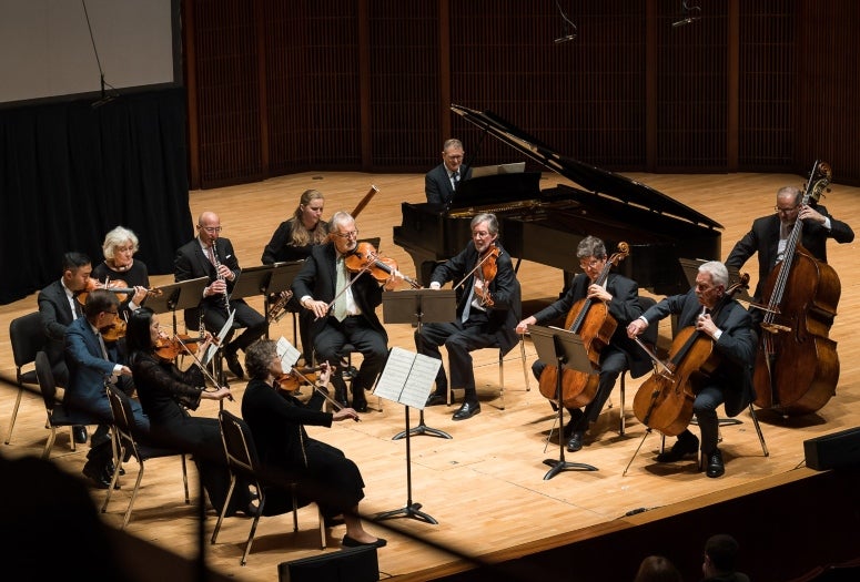 Rice University faculty performed to recognize Larry Rachleff's contributions to the Shepherd School of Music and the musical landscape he helped to create.