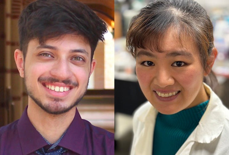 Two Rice graduate students are among the inaugural recipients of the Quad Fellowship