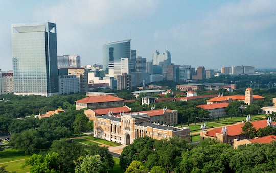 Rice and the med center