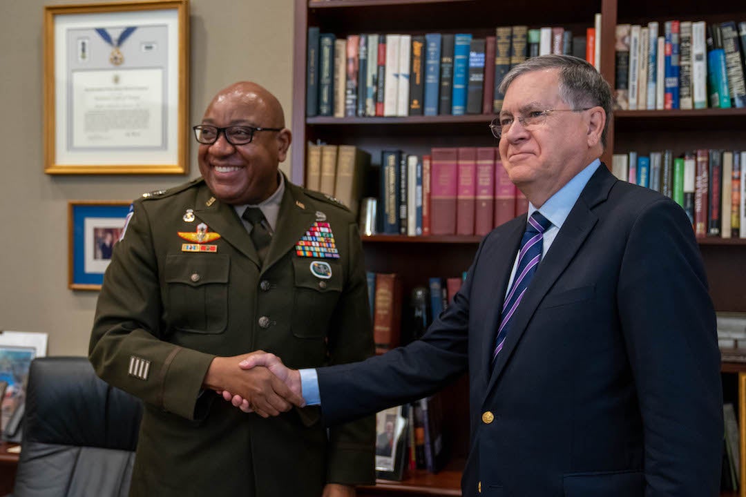 MOU signing Johnson, Satterfield