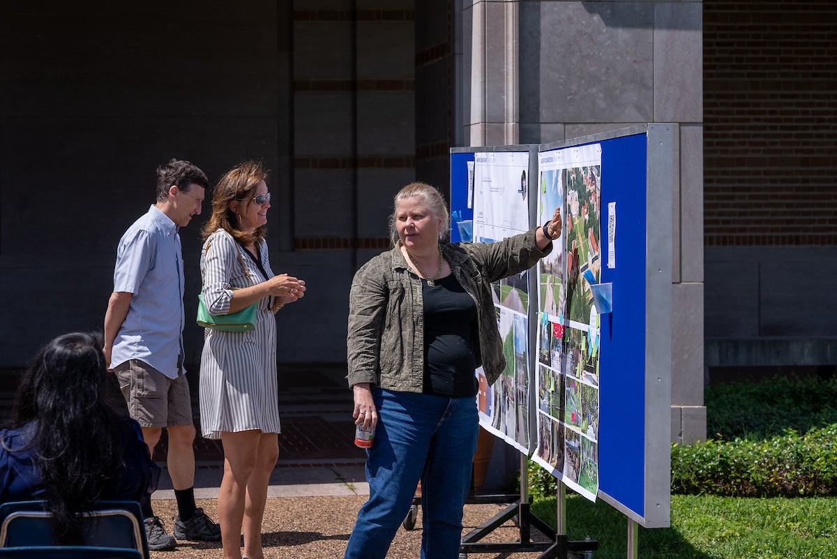 Academic quad redesign event