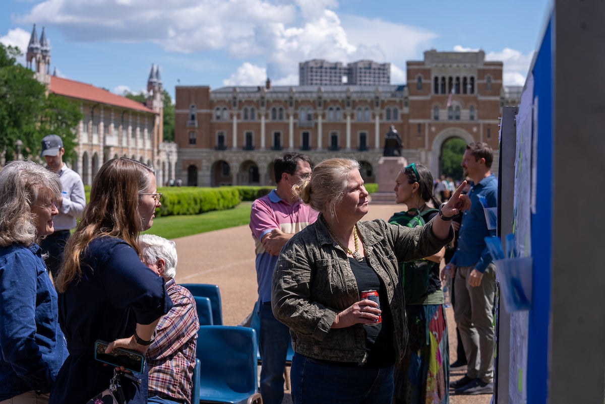 Academic quad redesign event