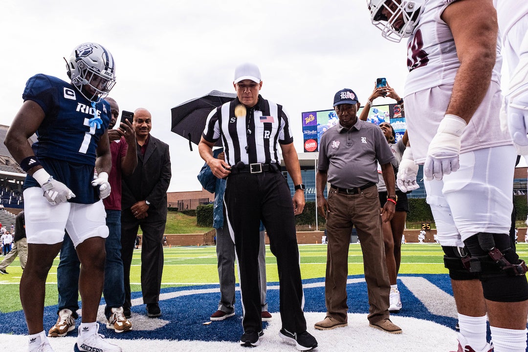 The Rice Owls completed their first city sweep in football after a convincing 59-7 victory over Texas Southern University at Rice Stadium Sept. 16, one week after topping the University of Houston.