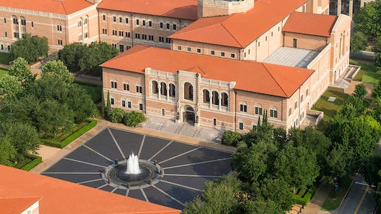 McNair Hall, home of Rice Business